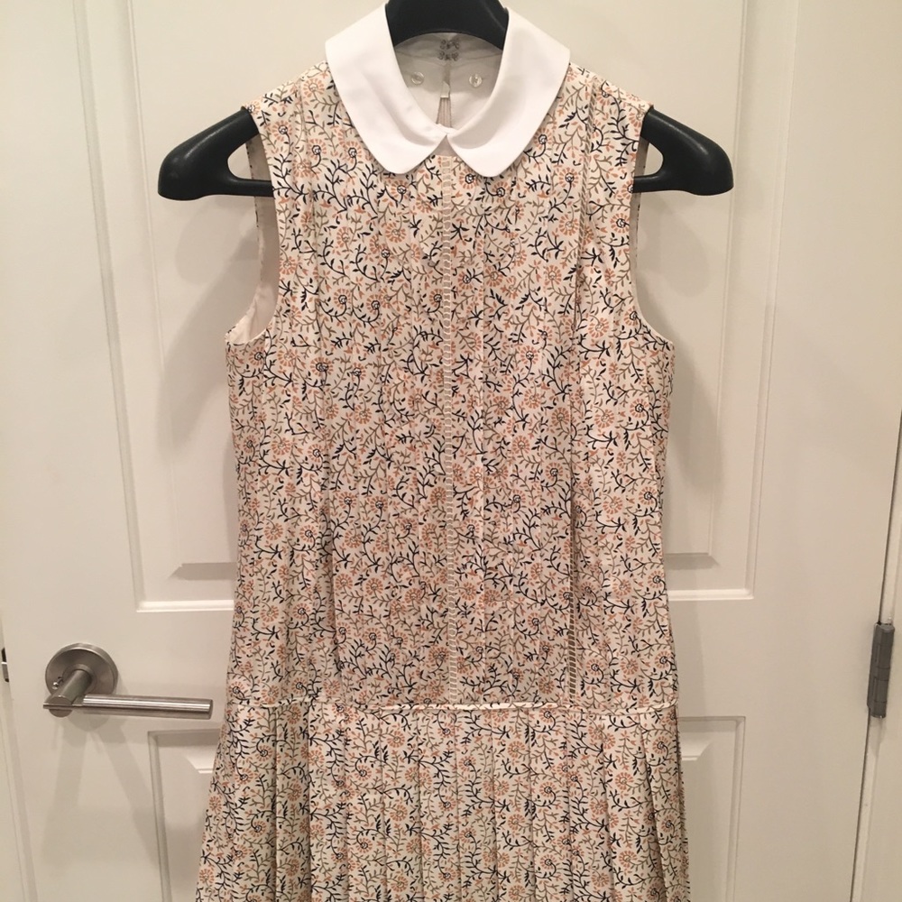 NWT Tory Burch Inga Floral Pleated Dress - Picture 5 of 7